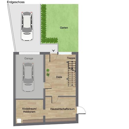 Bohnapartments - Town House Am Stadtpark - Gratis Parkplatz - Wlan 埃尔福特 外观 照片
