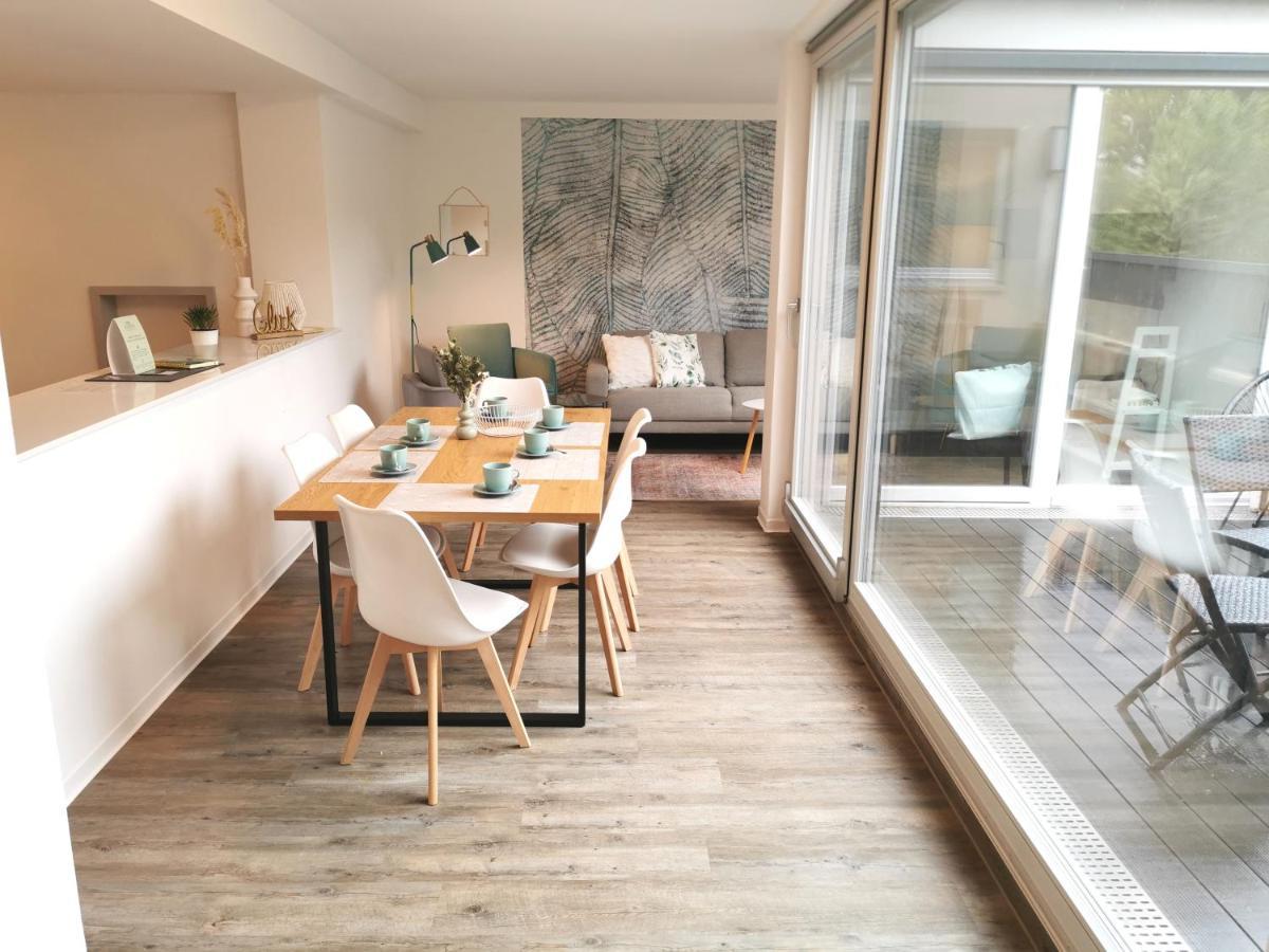 Bohnapartments - Town House Am Stadtpark - Gratis Parkplatz - Wlan 埃尔福特 外观 照片