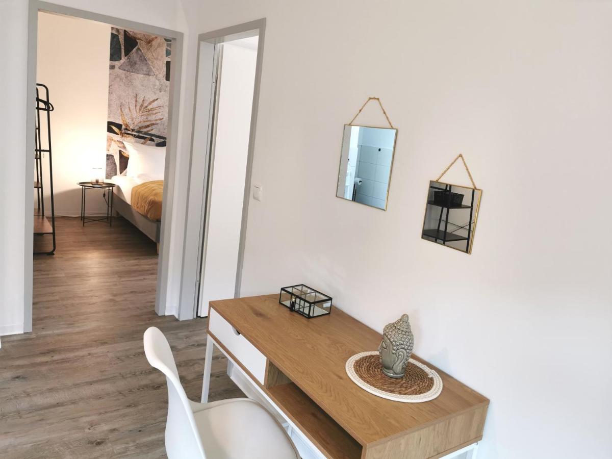 Bohnapartments - Town House Am Stadtpark - Gratis Parkplatz - Wlan 埃尔福特 外观 照片