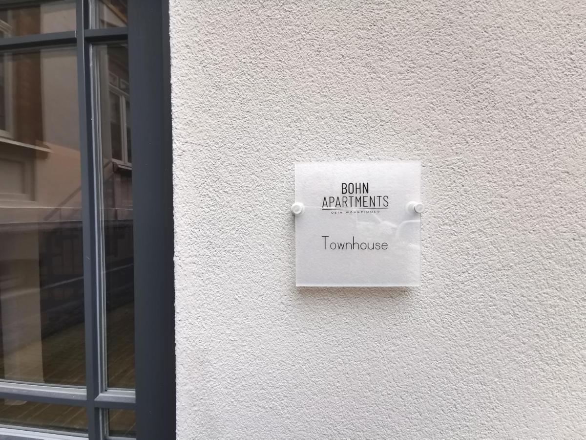Bohnapartments - Town House Am Stadtpark - Gratis Parkplatz - Wlan 埃尔福特 外观 照片
