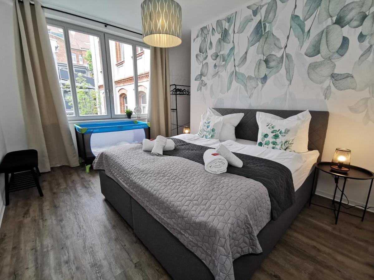 Bohnapartments - Town House Am Stadtpark - Gratis Parkplatz - Wlan 埃尔福特 外观 照片